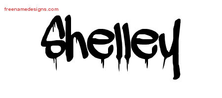 Graffiti Name Tattoo Designs Shelley Free Lettering