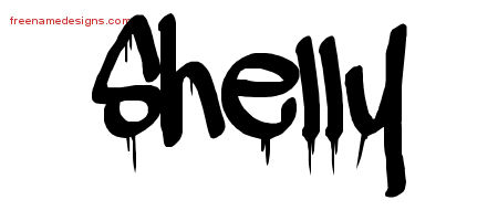 Graffiti Name Tattoo Designs Shelly Free Lettering