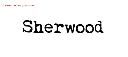 Vintage Writer Name Tattoo Designs Sherwood Free