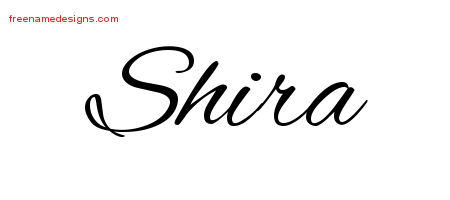 Cursive Name Tattoo Designs Shira Download Free