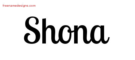 Handwritten Name Tattoo Designs Shona Free Download