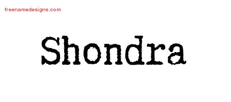 Typewriter Name Tattoo Designs Shondra Free Download