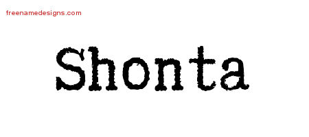 Typewriter Name Tattoo Designs Shonta Free Download