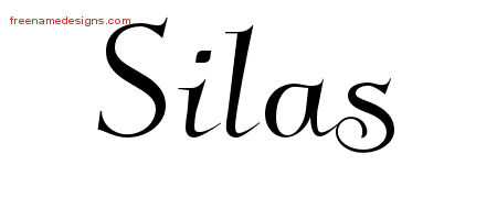 Elegant Name Tattoo Designs Silas Download Free