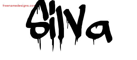 Graffiti Name Tattoo Designs Silva Free Lettering