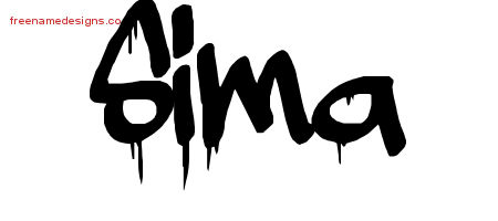 Graffiti Name Tattoo Designs Sima Free Lettering