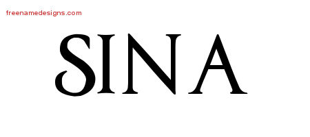 Regal Victorian Name Tattoo Designs Sina Graphic Download