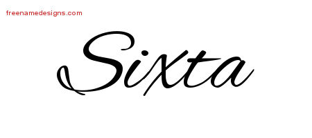 Cursive Name Tattoo Designs Sixta Download Free