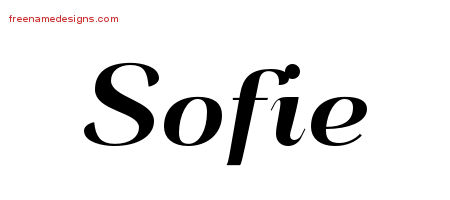 sofie Archives - Free Name Designs