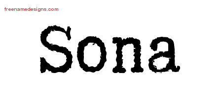 Typewriter Name Tattoo Designs Sona Free Download