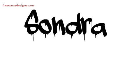 Graffiti Name Tattoo Designs Sondra Free Lettering