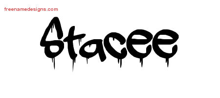 Graffiti Name Tattoo Designs Stacee Free Lettering