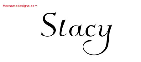 Elegant Name Tattoo Designs Stacy Download Free