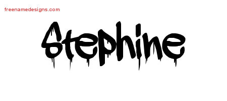 Graffiti Name Tattoo Designs Stephine Free Lettering