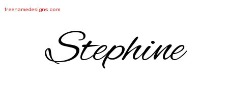 Cursive Name Tattoo Designs Stephine Download Free