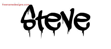 Graffiti Name Tattoo Designs Steve Free