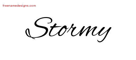 Cursive Name Tattoo Designs Stormy Download Free