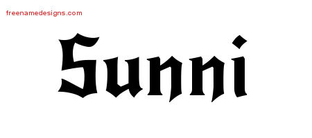 Gothic Name Tattoo Designs Sunni Free Graphic Gothic Name Tattoo Designs Sunni Free Graphic