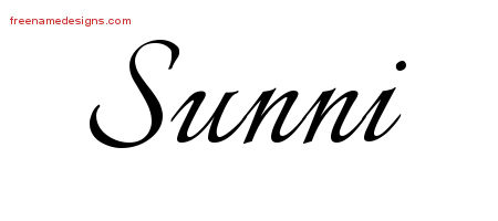 Calligraphic Name Tattoo Designs Sunni Download Free