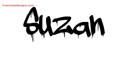 Graffiti Name Tattoo Designs Suzan Free Lettering