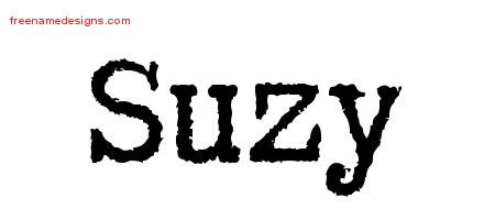 Typewriter Name Tattoo Designs Suzy Free Download