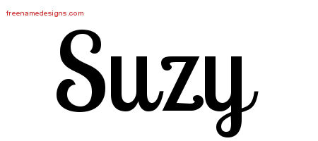 Handwritten Name Tattoo Designs Suzy Free Download