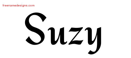 Calligraphic Stylish Name Tattoo Designs Suzy Download Free