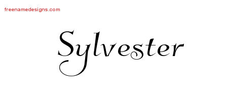 Elegant Name Tattoo Designs Sylvester Download Free
