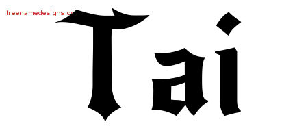 Gothic Name Tattoo Designs Tai Free Graphic