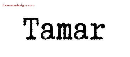 Typewriter Name Tattoo Designs Tamar Free Download