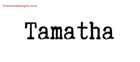 Typewriter Name Tattoo Designs Tamatha Free Download