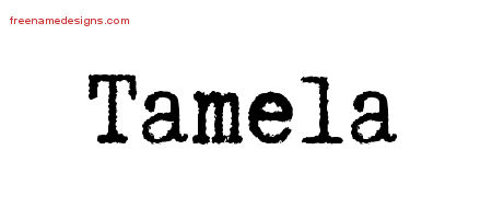 Typewriter Name Tattoo Designs Tamela Free Download