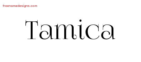Vintage Name Tattoo Designs Tamica Free Download