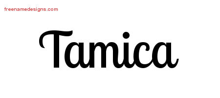 Handwritten Name Tattoo Designs Tamica Free Download