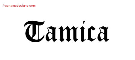 Blackletter Name Tattoo Designs Tamica Graphic Download