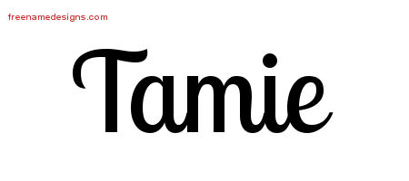 Handwritten Name Tattoo Designs Tamie Free Download