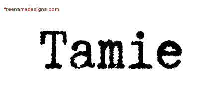 Typewriter Name Tattoo Designs Tamie Free Download