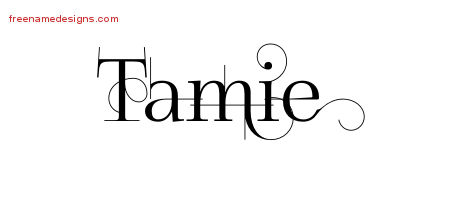 Decorated Name Tattoo Designs Tamie Free