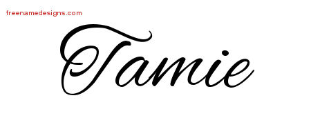 Cursive Name Tattoo Designs Tamie Download Free