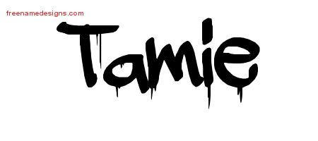 Graffiti Name Tattoo Designs Tamie Free Lettering