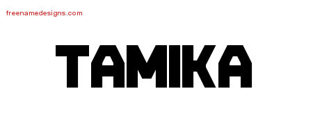 Titling Name Tattoo Designs Tamika Free Printout
