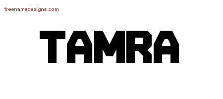 Titling Name Tattoo Designs Tamra Free Printout