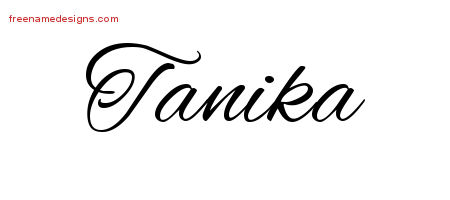 Cursive Name Tattoo Designs Tanika Download Free