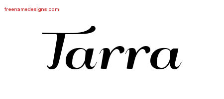 Art Deco Name Tattoo Designs Tarra Printable Art Deco Name Tattoo Designs Tarra Printable