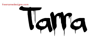 Graffiti Name Tattoo Designs Tarra Free Lettering