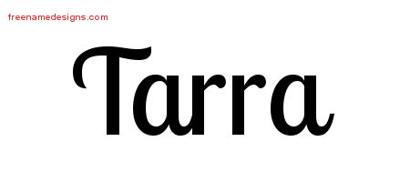 Handwritten Name Tattoo Designs Tarra Free Download