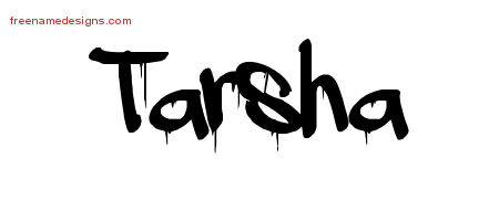 Graffiti Name Tattoo Designs Tarsha Free Lettering