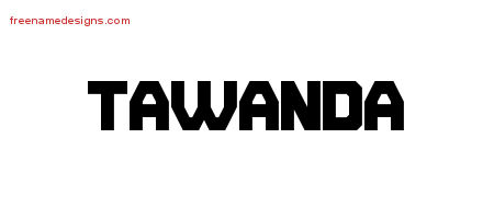 Titling Name Tattoo Designs Tawanda Free Printout