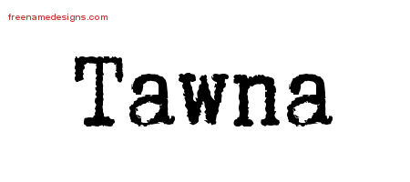 Typewriter Name Tattoo Designs Tawna Free Download