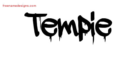 Graffiti Name Tattoo Designs Tempie Free Lettering